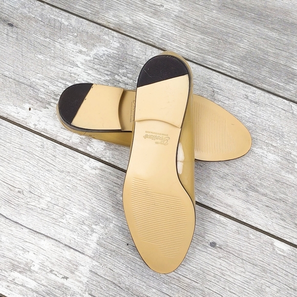 NEW-TROTTERS LIZ WM 9.5M TAN PATENT LEATHER PUMP - Picture 7 of 7